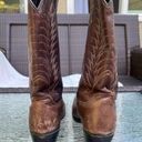 Justin Boots Justin Cowboy Boots Brown Women size 6.5 Photo 2