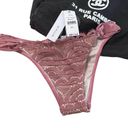 PilyQ Bikini Bottoms- Dusty Rose Lace Photo 0