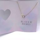 Rae Dunn  I Couldn’t Say “I Do” Without You Jewelry  16+2” CZ GoldTone Necklace Photo 3