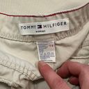 Tommy Hilfiger  Womens 14 Mid Rise Wide Leg Khaki Capri Pants Flap Back Pockets Photo 7