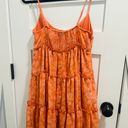 Trixxi Mini Summer Dress Orange Photo 3