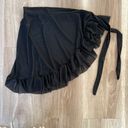 Zaful Swimsuit Coverup Skirt Black Tie  Photo 2