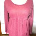 Harper Haptics Holly  3X women's light sweater tunic rib knit balloon sleeve Photo 0