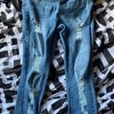 Free Reign Light Wash Ripped Skinny Jeans Photo 0