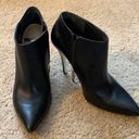 Marciano  leather booties with gold heel accent 8.5 Photo 0