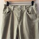 ZARA  The Mercer Jogger Pants Jeans Size Medium Khaki Cotton Photo 4