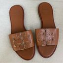 Tory Burch  Ines Slide Women's Sandal - Tan/Spark Gold Size 6.5M Photo 1