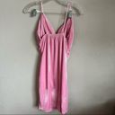 None Unbranded Bubblegum Pink Velour Body Con Mini Dress Photo 2