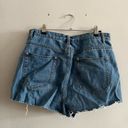 Pretty Little Thing rhinestone fringe denim shorts- size 8 Photo 1