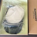 Burberry  Ink Blue Removable Zipper Pocket Vinyl Visor Hat Size L Photo 7