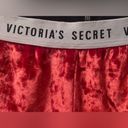 Victoria's Secret Victoria Secret Red Crushed Velvet Velour Sleep Shorts Size XL Photo 3