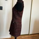 Majorelle Brown and Pink Vintage Sleeveless Tweed Dress Photo 3