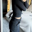 Lululemon Long Sleeve Ruched Athletic Top Photo 5