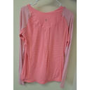 Lululemon   Pop Orange Dune Wagon Stripe Turn It Up Long Sleeve Shirt Top Photo 2