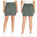 Orvis  Embossed Travel Skirt Skort Moss Green Size Small Photo 3