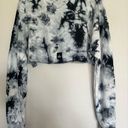 Alo Yoga  extreme crop tie dye crewneck sweatshirt- sz M Photo 0