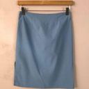 Vintage Blue  Side Slit Skirt Photo 0