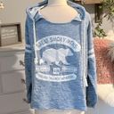 Great Smoky  Mountains Sweatshirt Hoodie Blue Graphic Photo 4