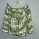 Cinq à Sept Cinq a sept women’s green/white Flora shorts size 6 Photo 6