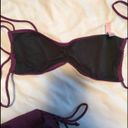 Victoria's Secret  Victoria secret purple two piece bikini top bottom set like new Medium Photo 5