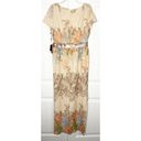 BHLDN  Adrianna Papell Melinda Floral Matelasse Column Gown 14 NEW Photo 6