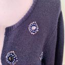 Coldwater Creek  Cashmere Blend Bling Cardigan L 14 Photo 1