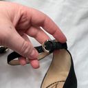 Sam Edelman Neesa Black Suede Ankle Strap Wedge Sandals Size 9M Photo 10