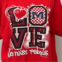 Comfort Colors Love Ole Miss Rebels  t shirt size Large crew neck short sleeves Photo 1