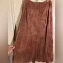 Coldwater Creek Suede  skirt size 12 Photo 5