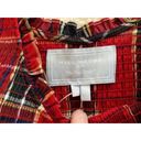 Hill House  Louisa Nap Red Tartan Paid Short Sleeve Midi Dress 100% Cotton 2XL Photo 6