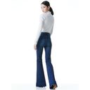 Alice + Olivia  Beautiful High Rise Bell Jeans in Love Train Size 24 Photo 4