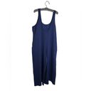 One Piece Savage X Fenty Navy Blue  Sleeveless Wide Leg Jumpsuit Sz 1X Photo 4