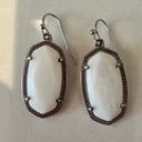 Kendra Scott  Dani White Pearl and Silver Drop Earrings Photo 1