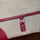 Ratan Vintage Red and Tan Purse Photo 4