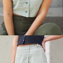 Brandy Melville Green Plaid Vivian Top & Emerson Skirt Set Photo 1