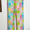 Lilly Pulitzer Vintage  Patchwork Straight Leg Pants size 2 Photo 0