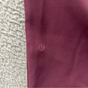 Lululemon  On the Fly Jogger Woven Cassis Maroon Red Women's 8 x 28 Photo 5