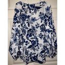 Bloomchic Size 14 - 16 • 1x •  • Boho Print Knot Neck Lantern Sleeve Blouse Photo 3