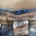 Urban Outfitters U.O.  Plaid Mini Pleated Skirt Blue & White Sz S Photo 5