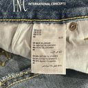 INC  SZ 6/28 Ankle Jeans Delancey Straight Leg High-Rise Distressed Button-Fly Photo 7