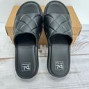 Dirty Laundry NEW  Lightning Molded Black Platform Slides Size 9 Photo 3