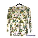 Krass&co The Beaufort Bonnet  floral long sleeve pajama shirt Size XS Photo 1