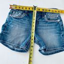 Miss Me shorts. denim blue size 28 Photo 6