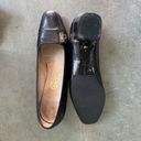 Salvatore Ferragamo Leather Buckle Flats 6.5 Photo 3