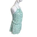 City Chic  Sofia Top Floral Blouse Halter Mini  Green Women’s Plus Size 18 New Photo 1