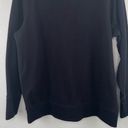 Tek Gear  Black Ultra Soft Fleece Crew Neck Long Sleeve Sweatshirt Thumbholes 2X Photo 8