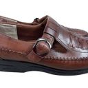 Life Stride  Studio 8.5W Leather Weave Comfort Slip On Loafer Shoes Photo 3