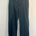 J.Jill  Metropolitan Full Wide Leg Jeans Size 14 Dark Blue Wash Attached Belt Photo 6