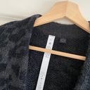 Lululemon Wool-Blend Jacquard Cardigan M Leopard Grey Black KLGB New Photo 2