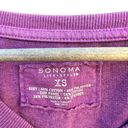 Sonoma  women's XS purple sweatshirt Photo 2